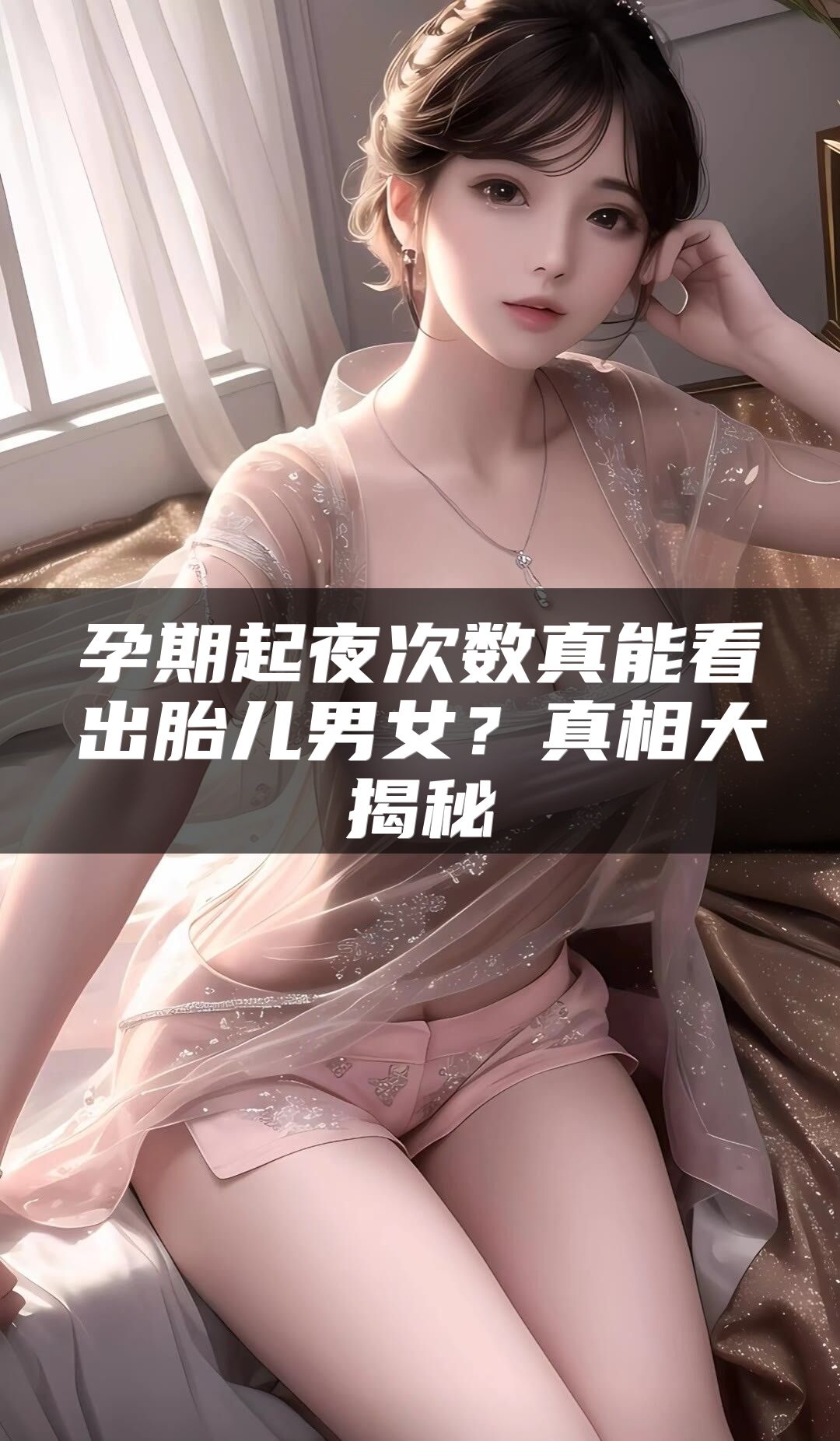 孕期起夜次数真能看出胎儿男女？真相大揭秘