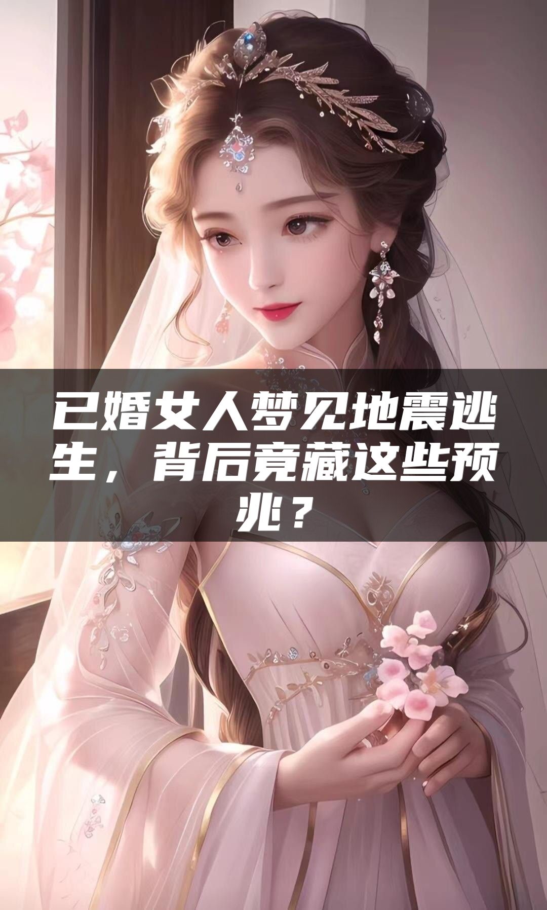 已婚女人梦见地震逃生，背后竟藏这些预兆？
