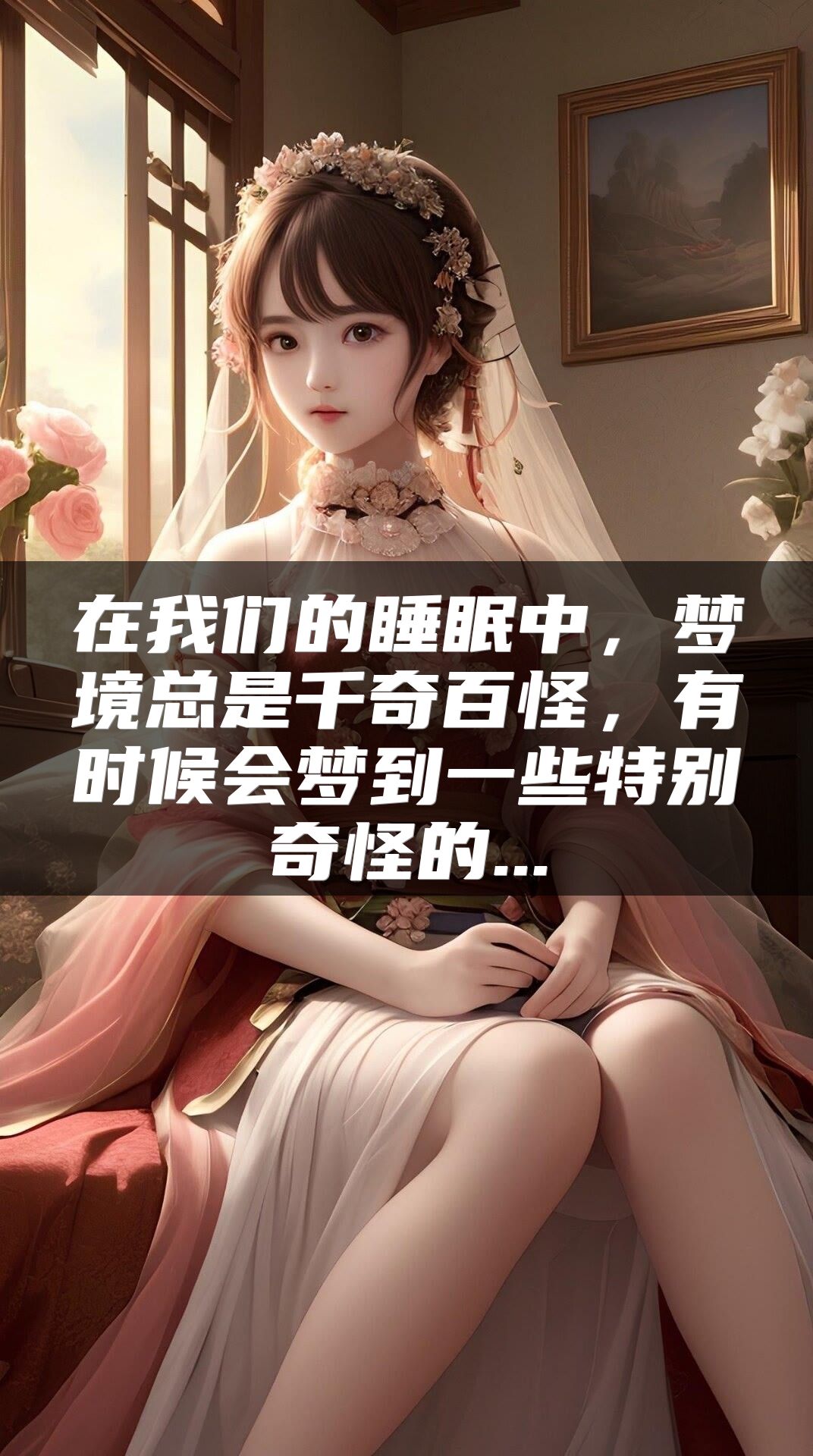 在我们的睡眠中，梦境总是千奇百怪，有时候会梦到一些特别奇怪的...