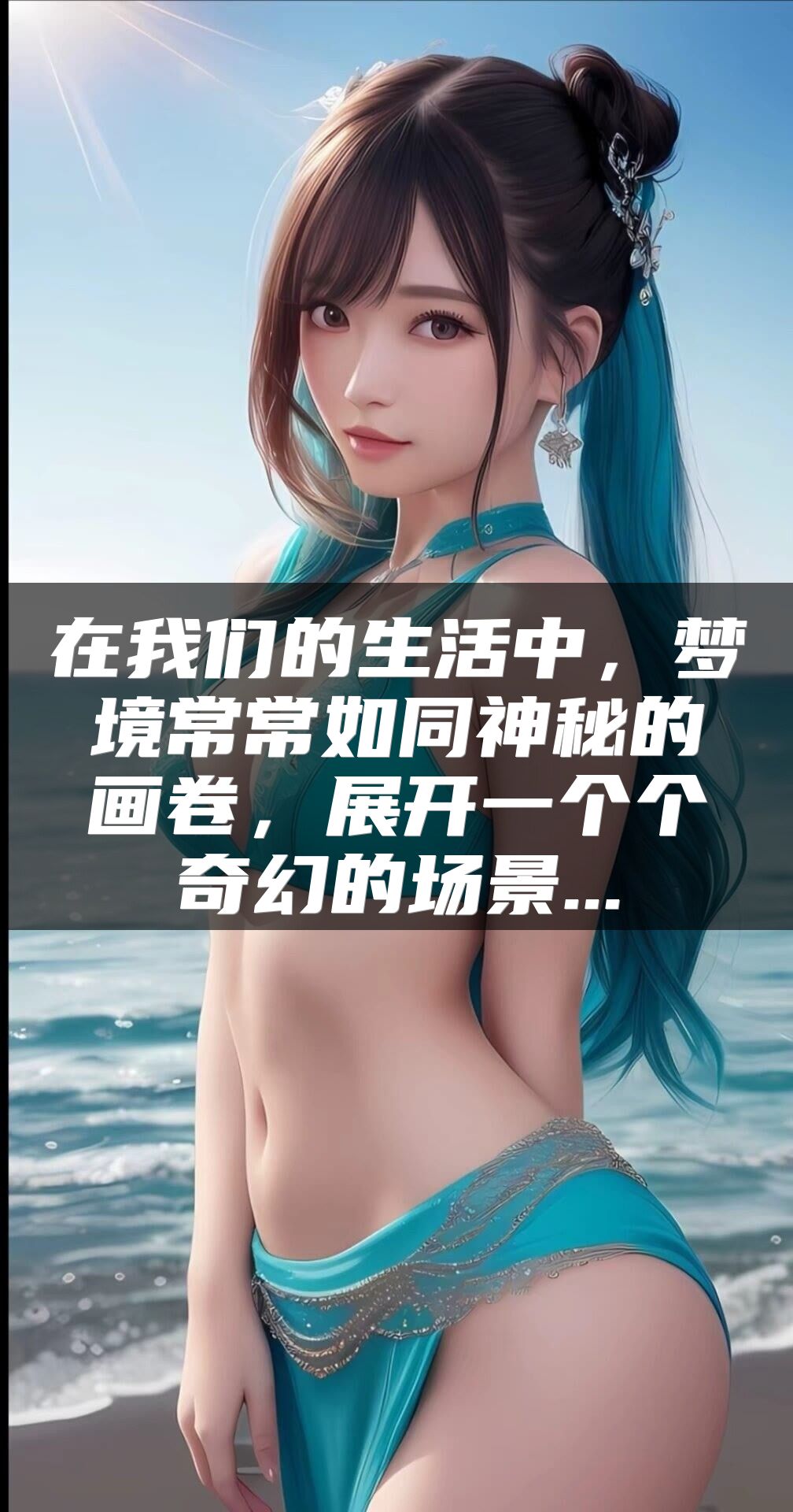 在我们的生活中，梦境常常如同神秘的画卷，展开一个个奇幻的场景...