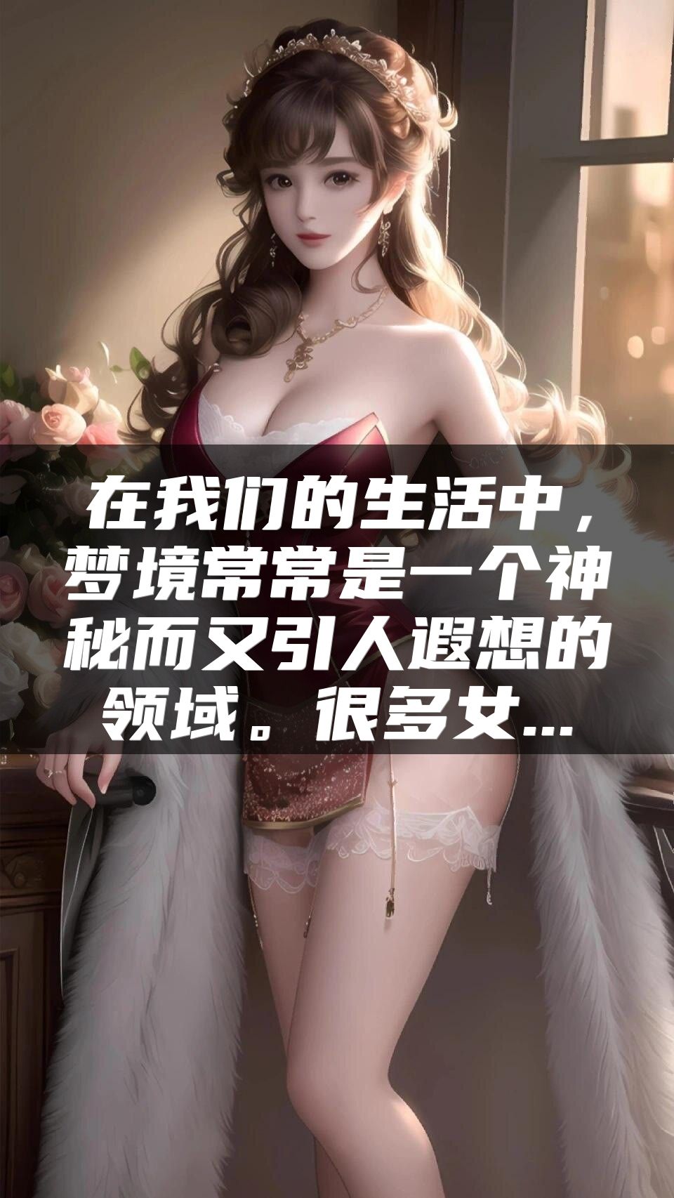 在我们的生活中，梦境常常是一个神秘而又引人遐想的领域。很多女...
