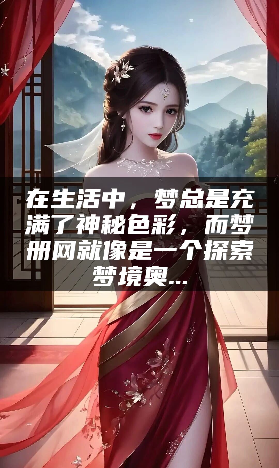 在生活中，梦总是充满了神秘色彩，而梦册网就像是一个探索梦境奥...