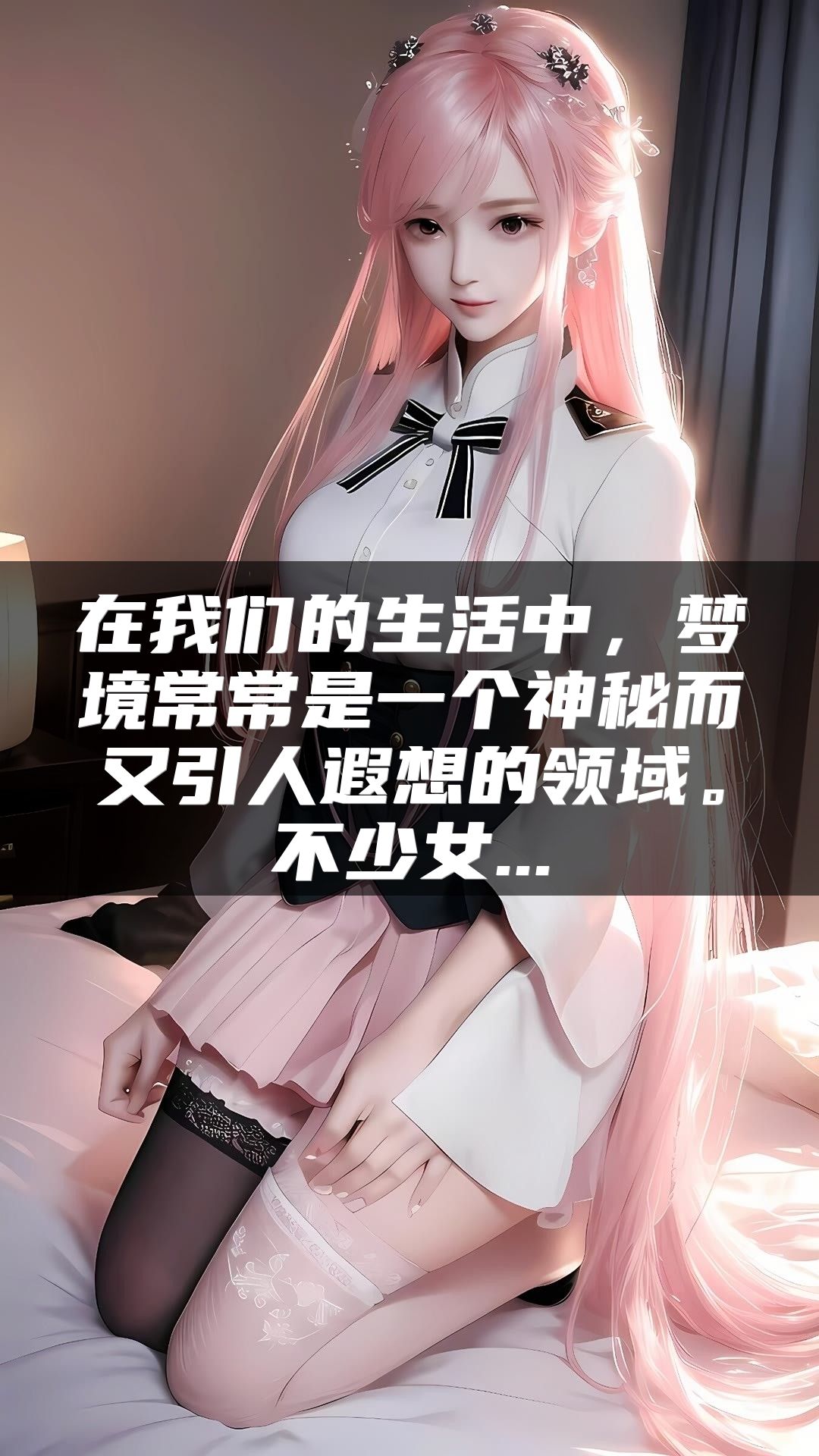 在我们的生活中，梦境常常是一个神秘而又引人遐想的领域。不少女...