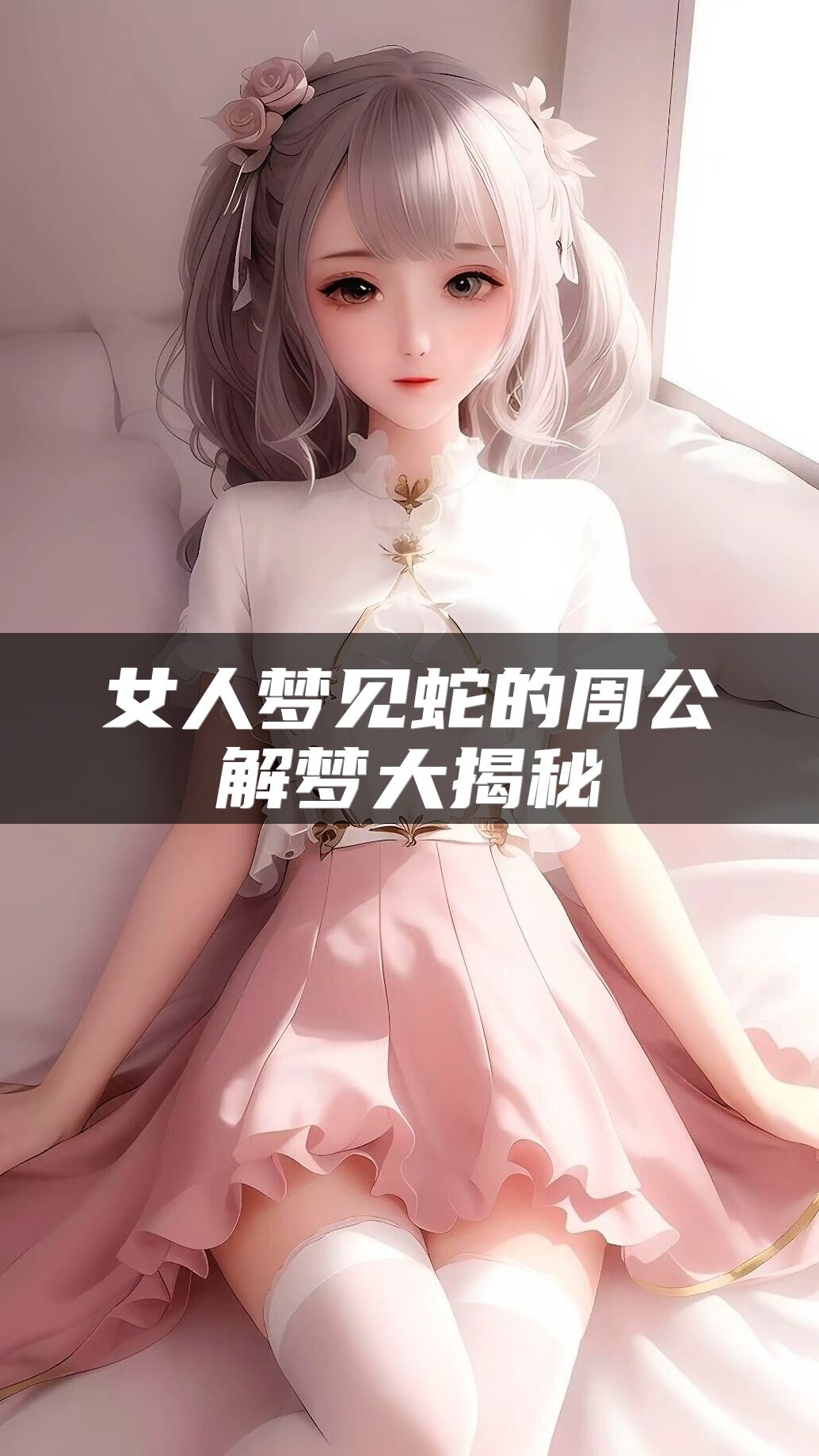 女人梦见蛇的周公解梦大揭秘