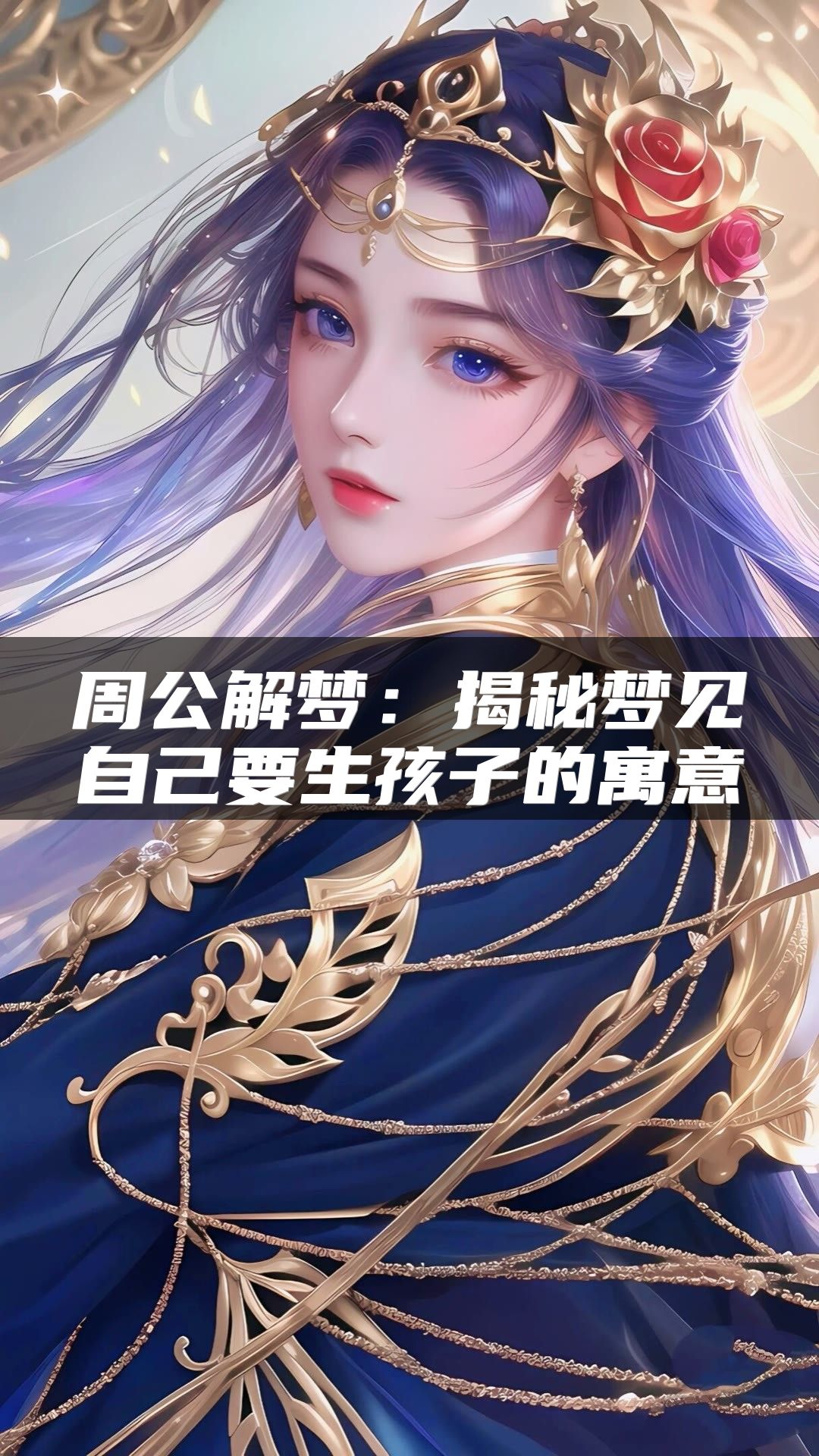 周公解梦：揭秘梦见自己要生孩子的寓意