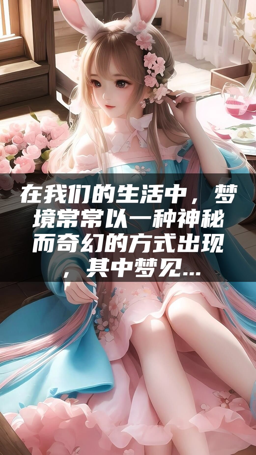 在我们的生活中，梦境常常以一种神秘而奇幻的方式出现，其中梦见...