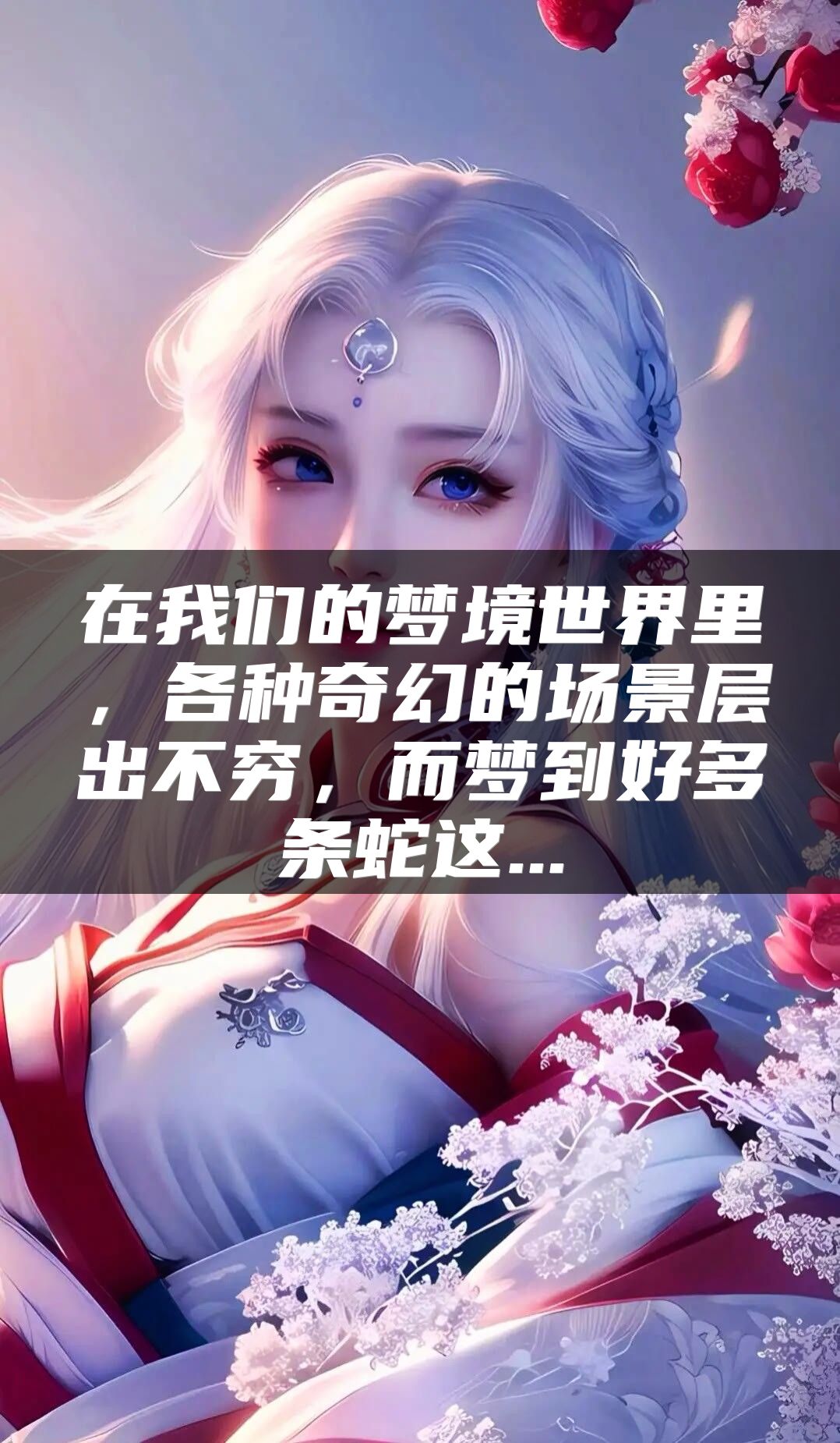 在我们的梦境世界里，各种奇幻的场景层出不穷，而梦到好多条蛇这...