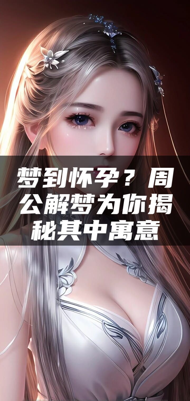 梦到怀孕？周公解梦为你揭秘其中寓意