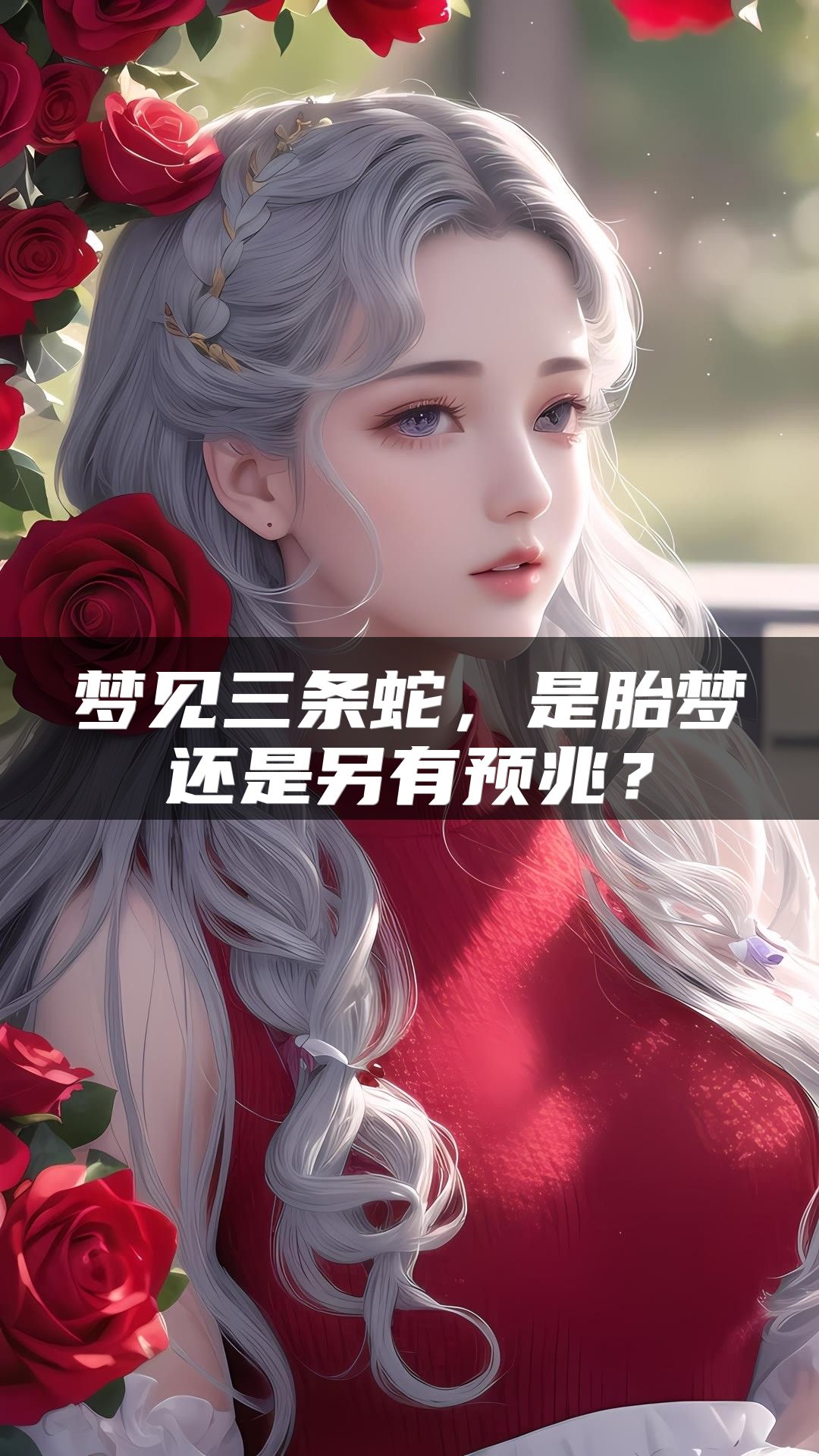 梦见三条蛇，是胎梦还是另有预兆？