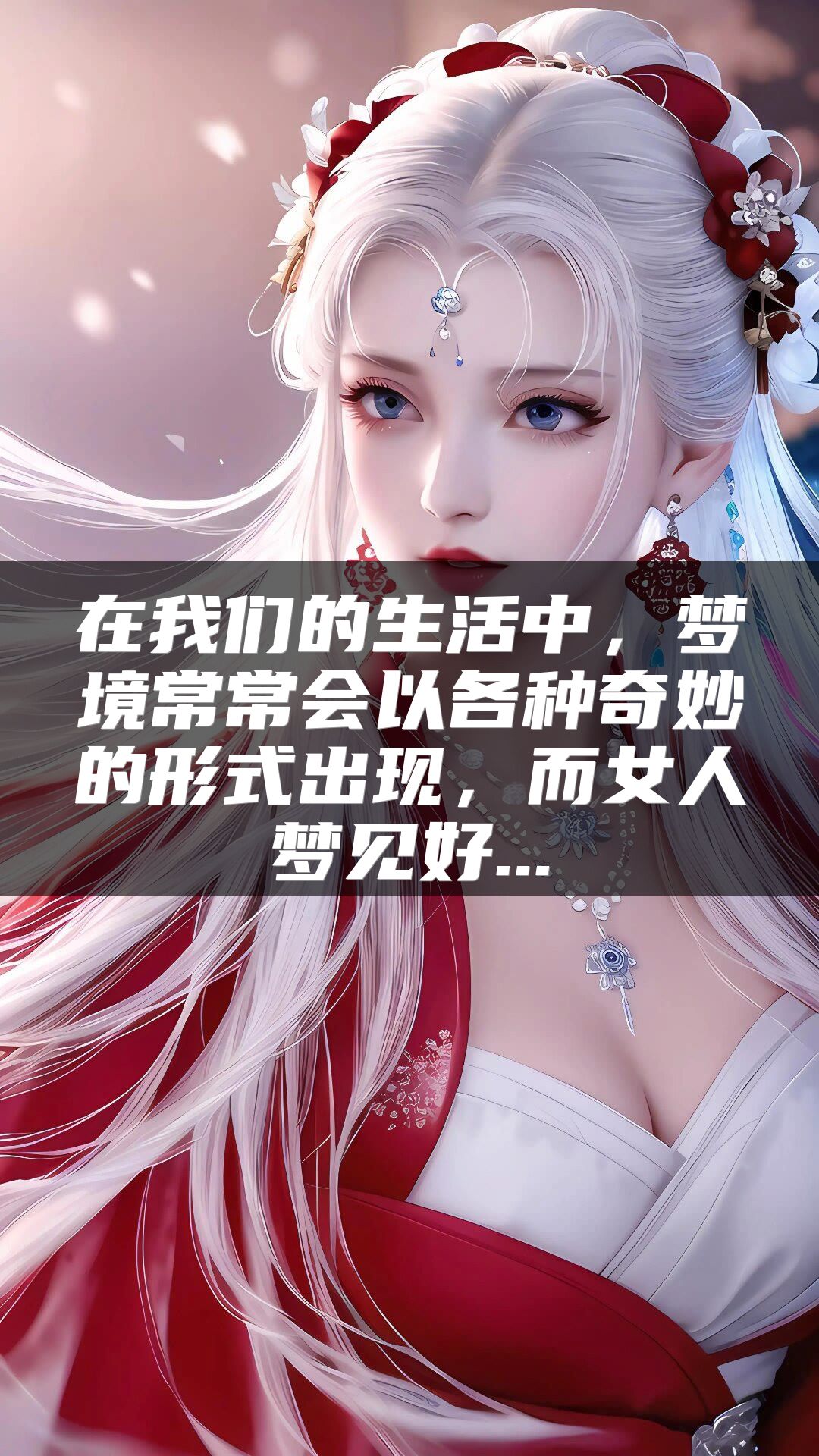 在我们的生活中，梦境常常会以各种奇妙的形式出现，而女人梦见好...