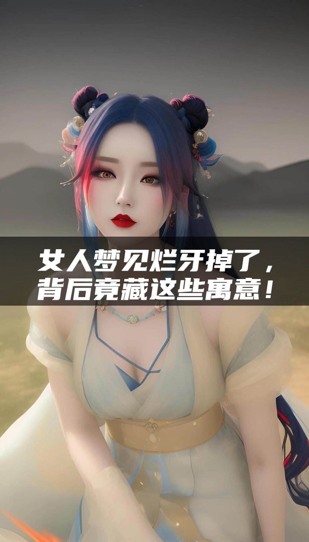 女人梦见烂牙掉了，背后竟藏这些寓意！