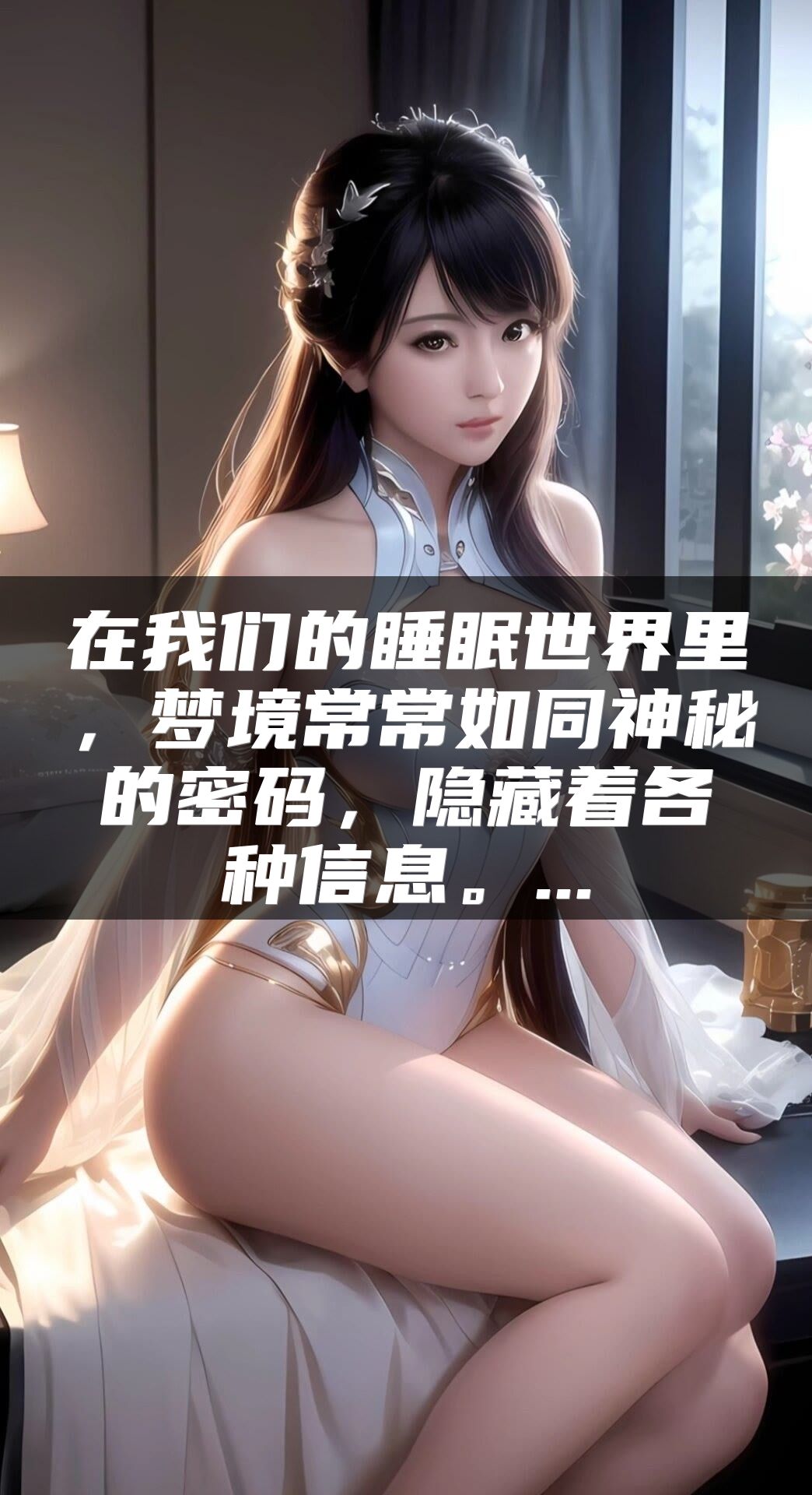 在我们的睡眠世界里，梦境常常如同神秘的密码，隐藏着各种信息。...