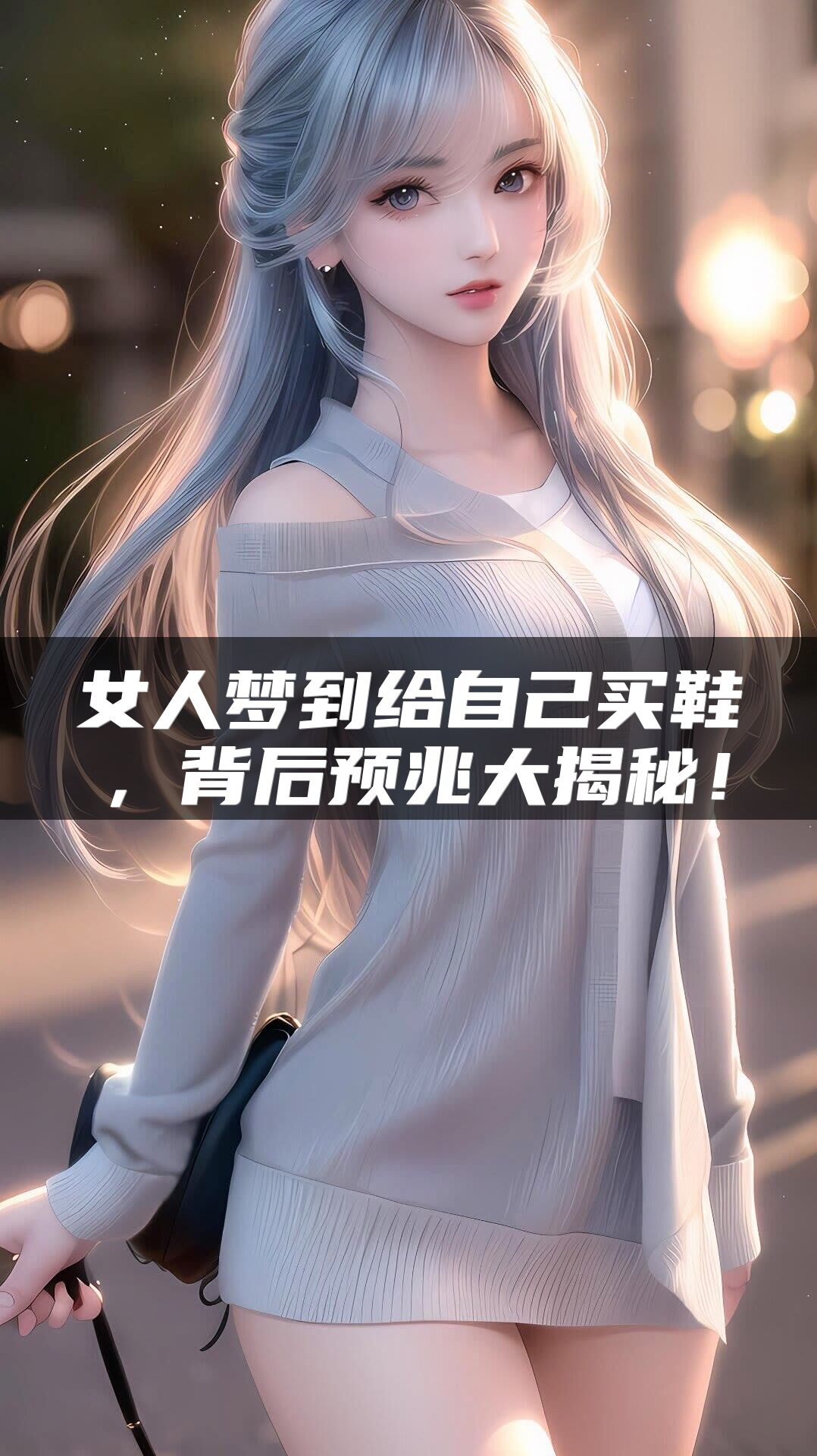 女人梦到给自己买鞋，背后预兆大揭秘！