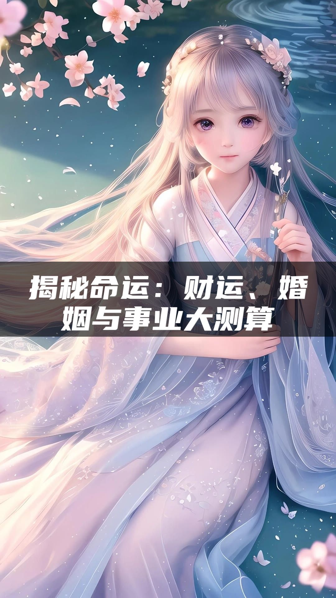 揭秘命运：财运、婚姻与事业大测算