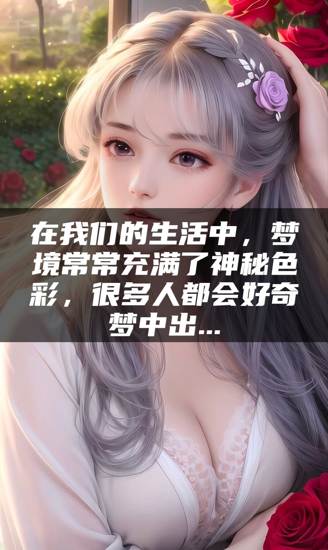 在我们的生活中，梦境常常充满了神秘色彩，很多人都会好奇梦中出...