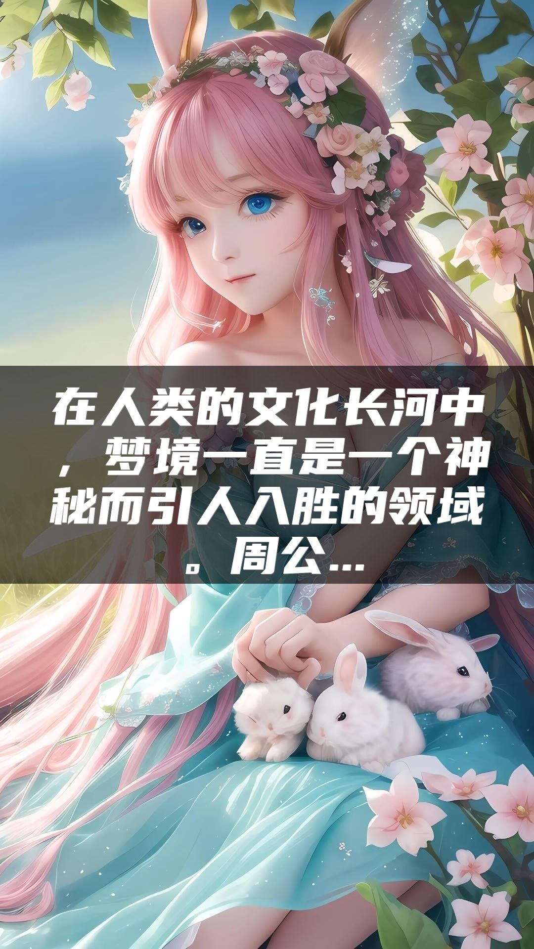在人类的文化长河中，梦境一直是一个神秘而引人入胜的领域。周公...