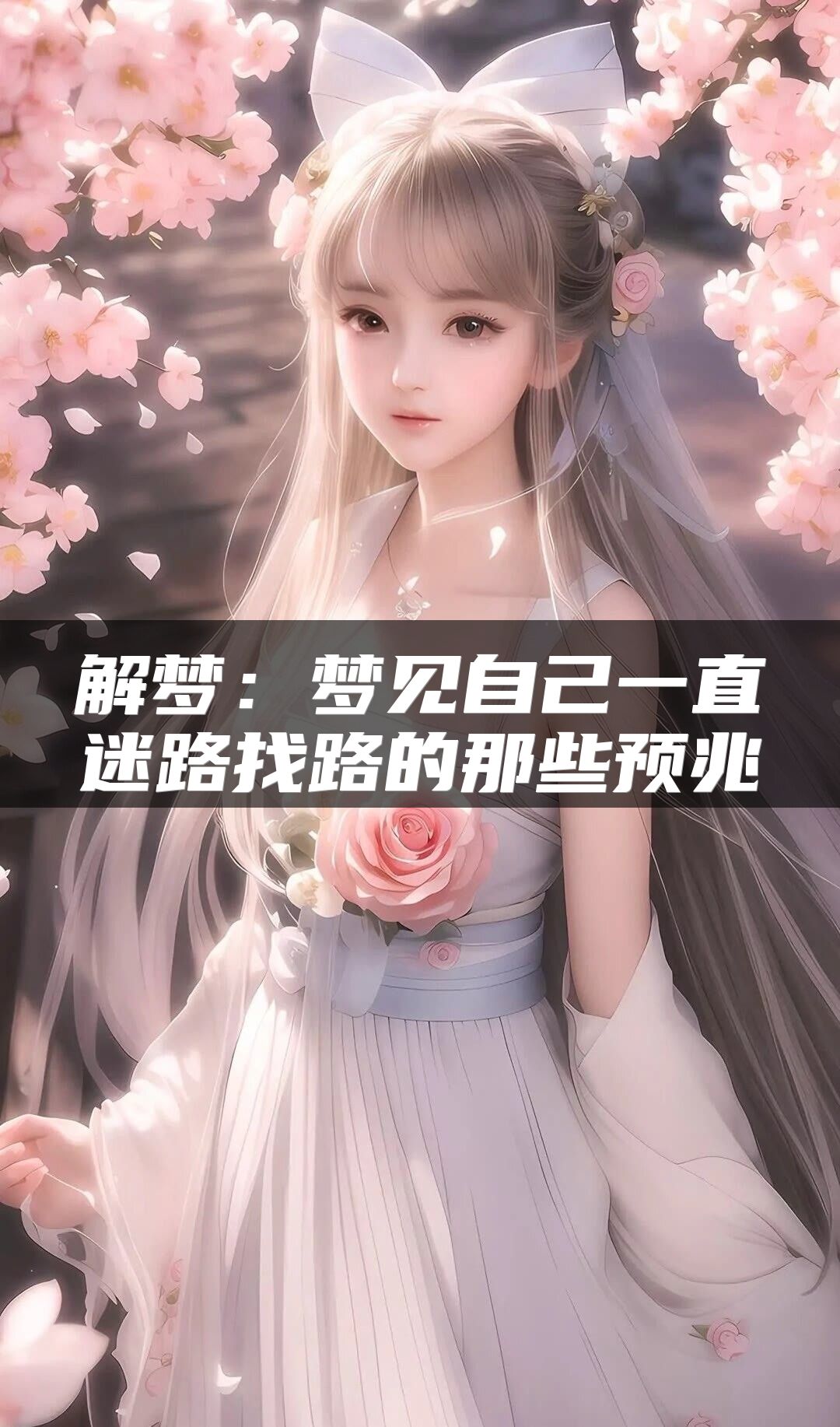 解梦：梦见自己一直迷路找路的那些预兆