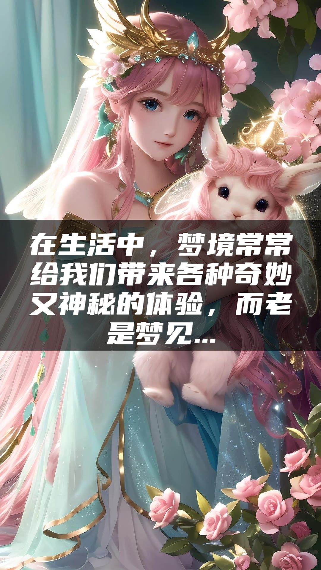 在生活中，梦境常常给我们带来各种奇妙又神秘的体验，而老是梦见...
