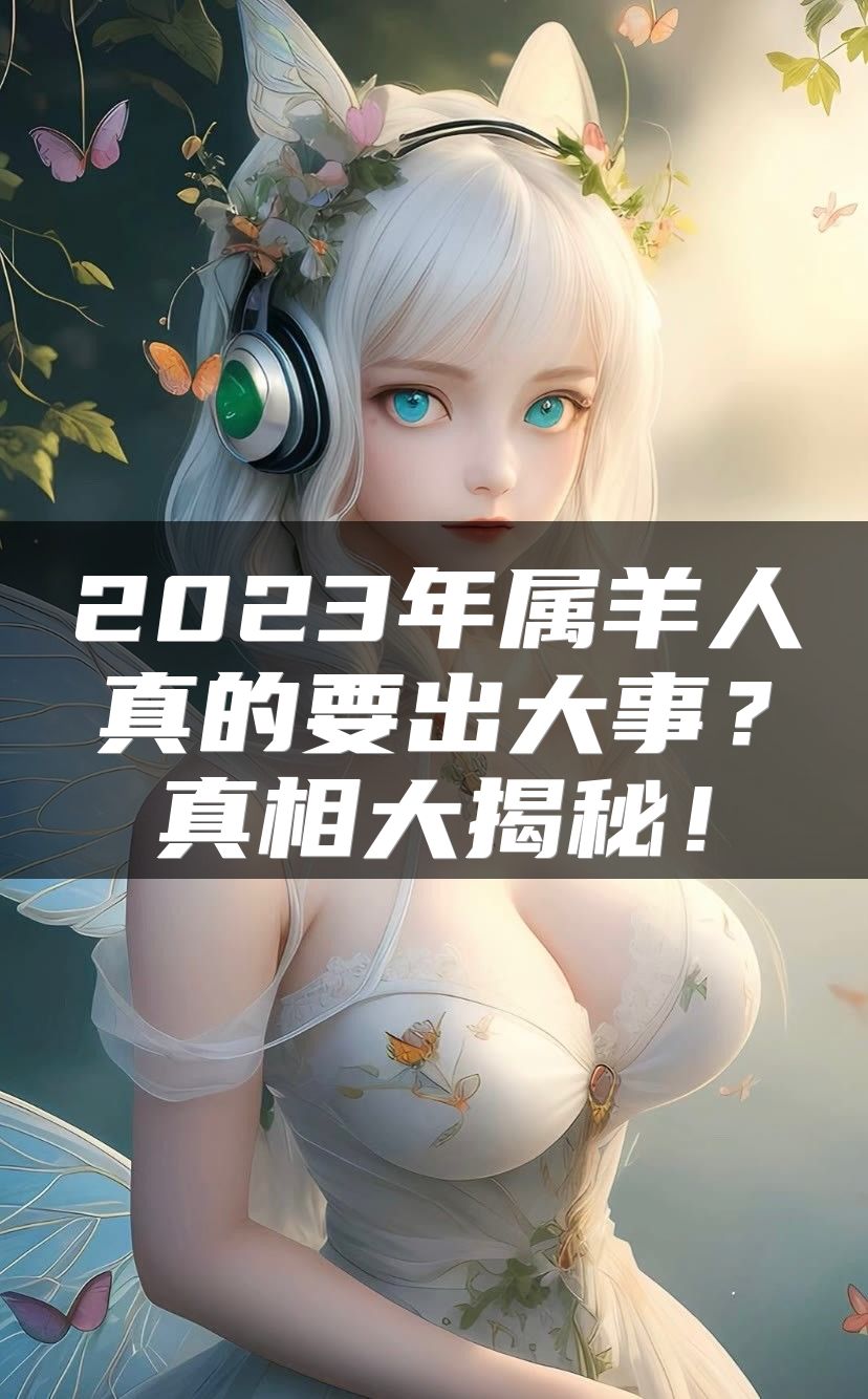 2023年属羊人真的要出大事？真相大揭秘！