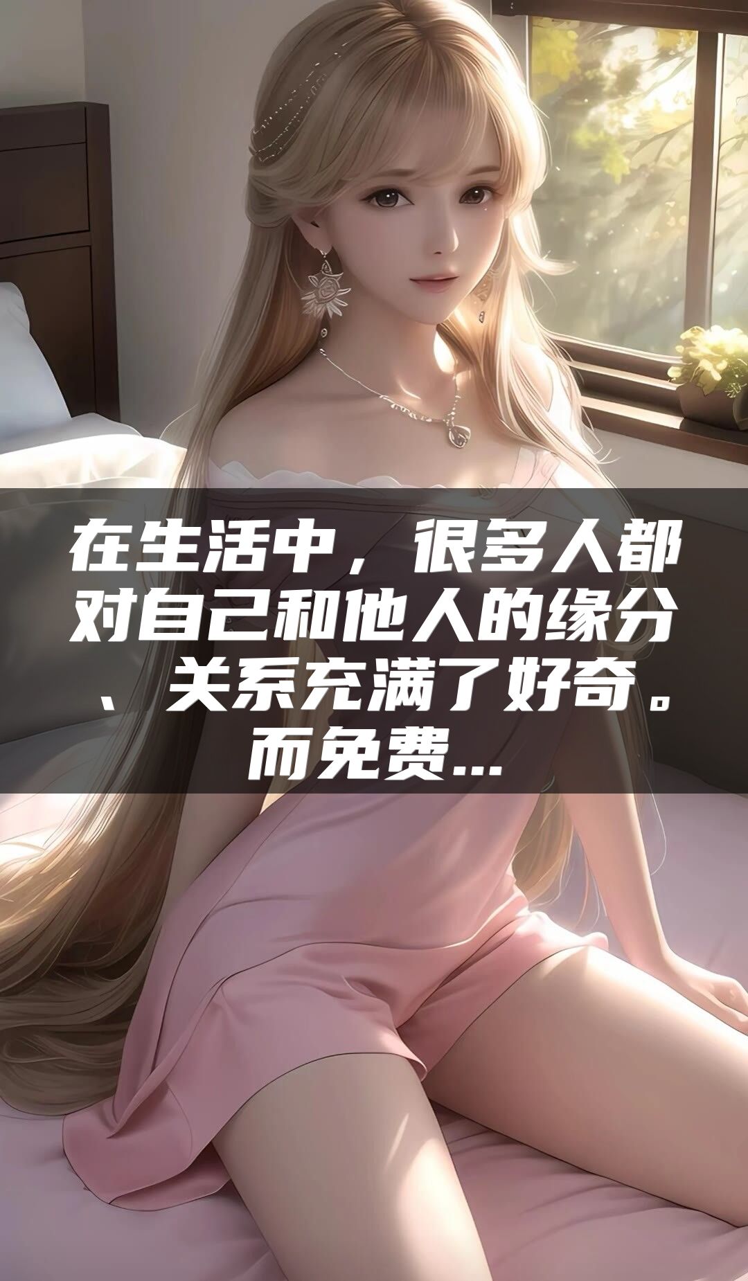 在生活中，很多人都对自己和他人的缘分、关系充满了好奇。而免费...