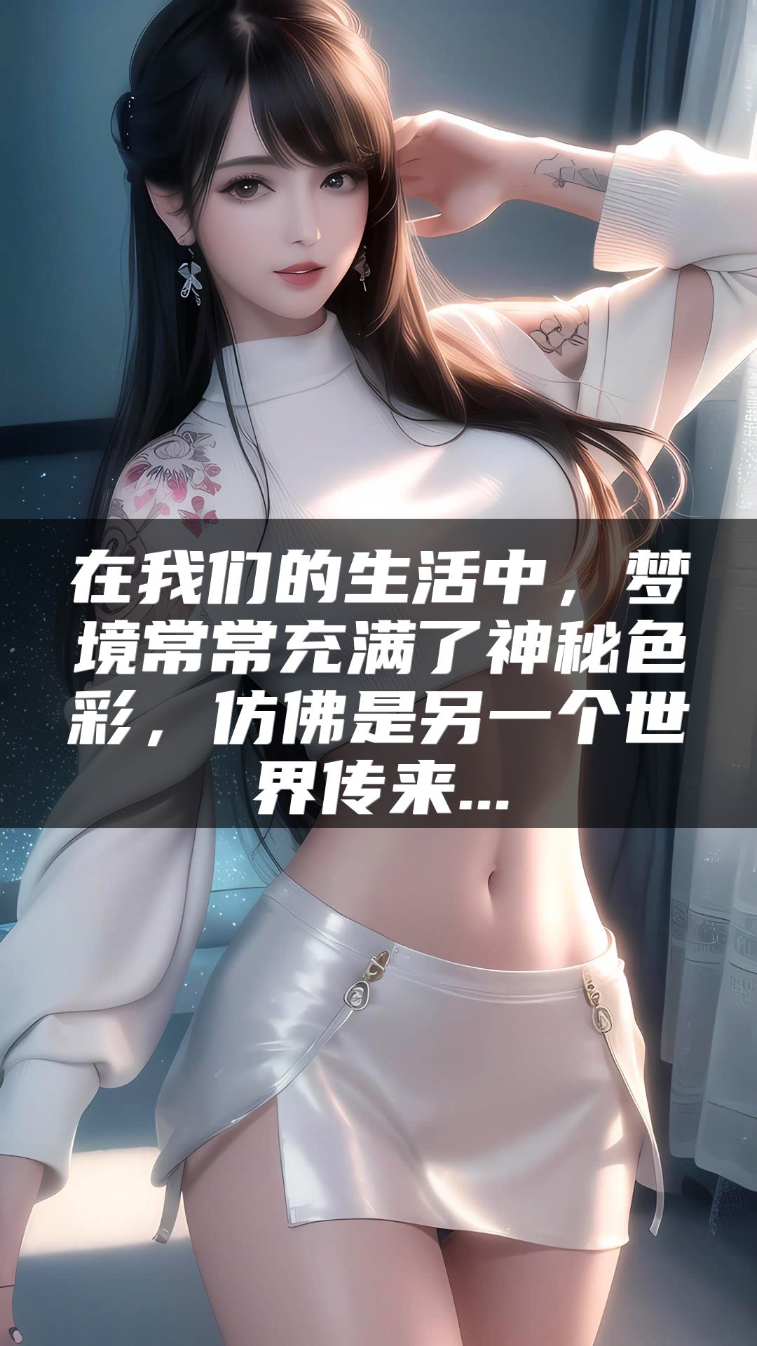 在我们的生活中，梦境常常充满了神秘色彩，仿佛是另一个世界传来...