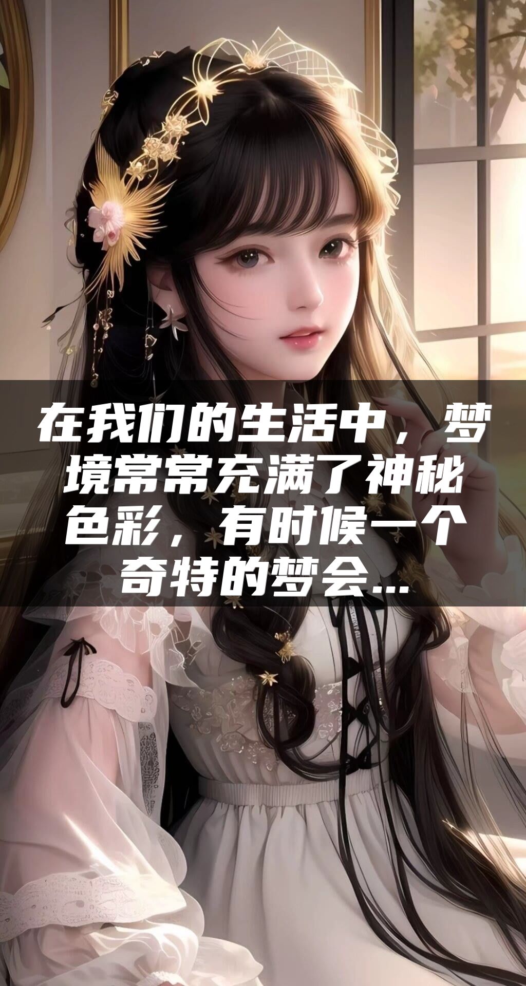 在我们的生活中，梦境常常充满了神秘色彩，有时候一个奇特的梦会...
