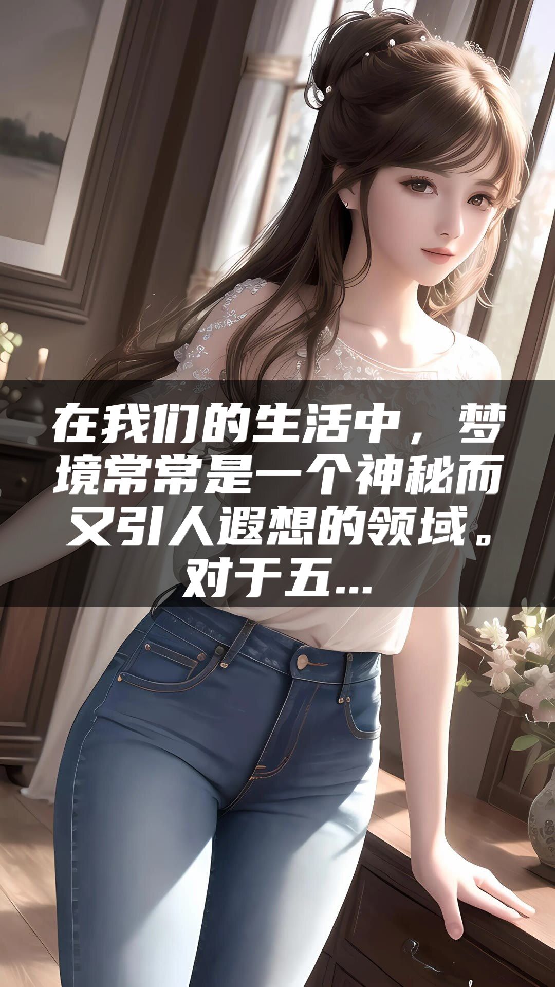 在我们的生活中，梦境常常是一个神秘而又引人遐想的领域。对于五...