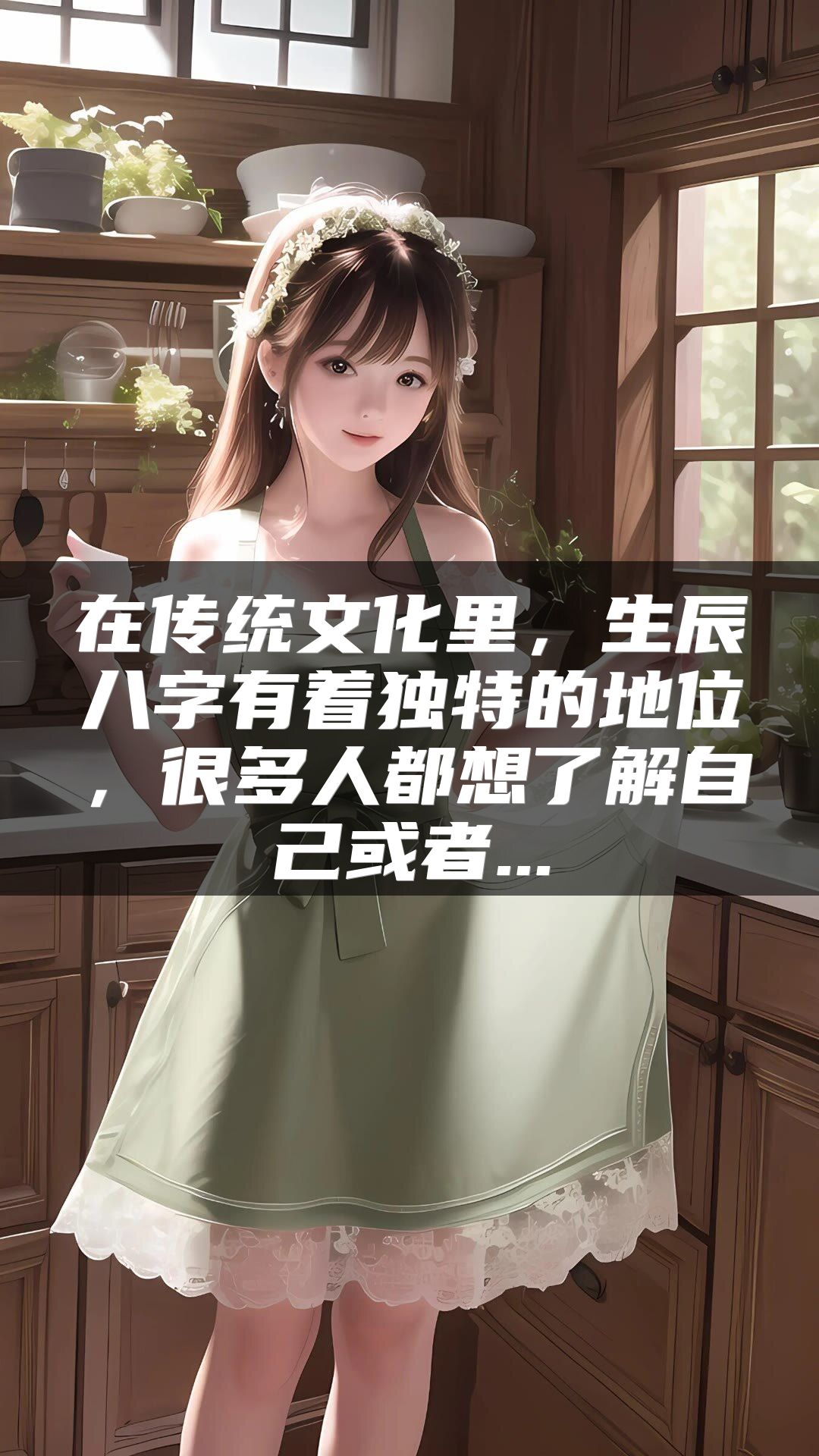 在传统文化里，生辰八字有着独特的地位，很多人都想了解自己或者...