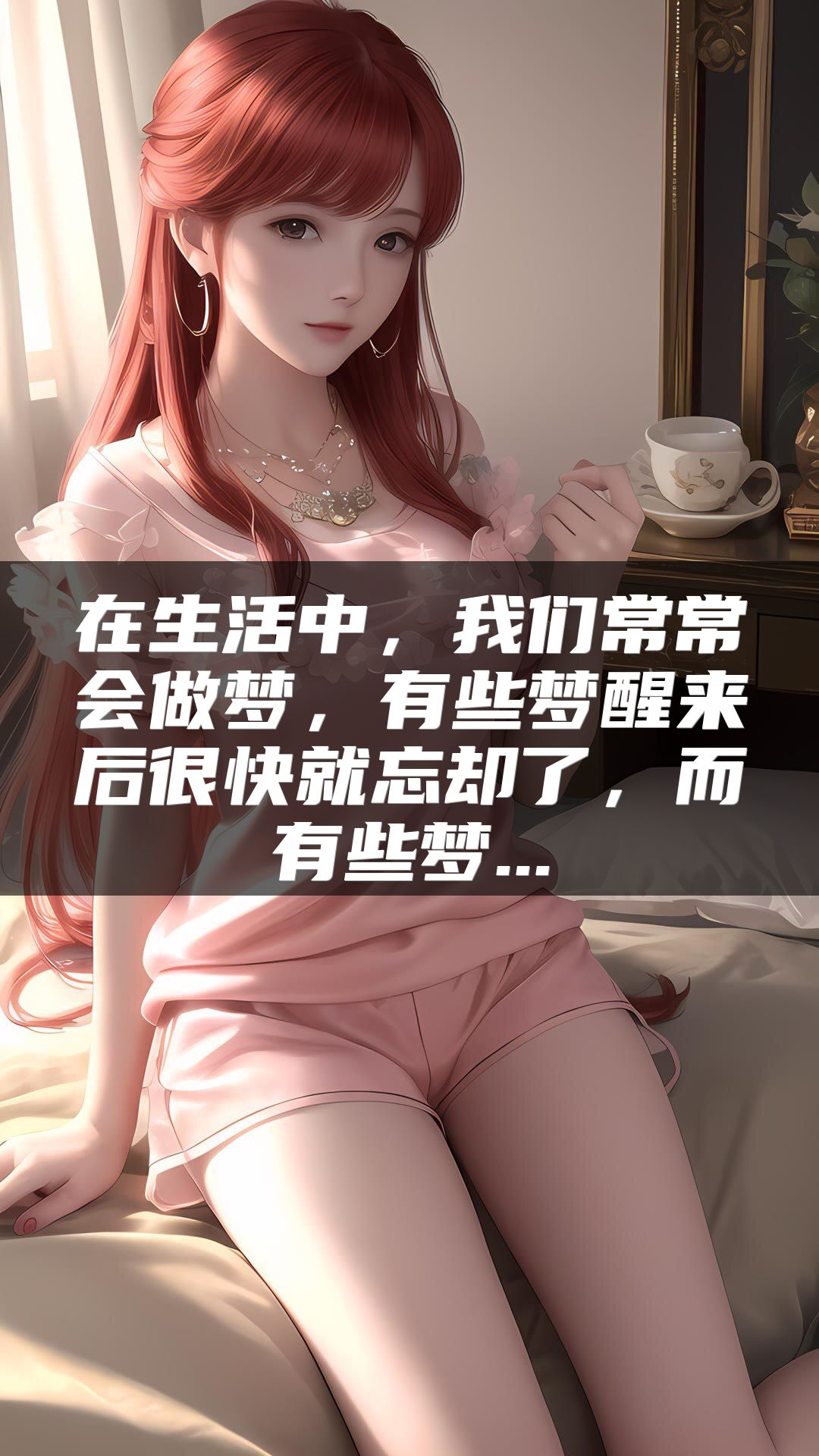在生活中，我们常常会做梦，有些梦醒来后很快就忘却了，而有些梦...