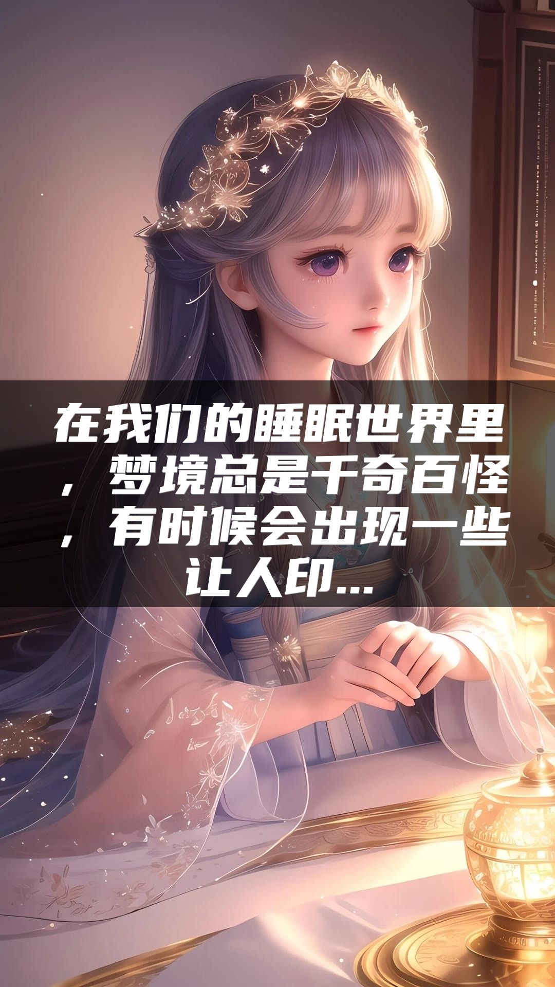 在我们的睡眠世界里，梦境总是千奇百怪，有时候会出现一些让人印...