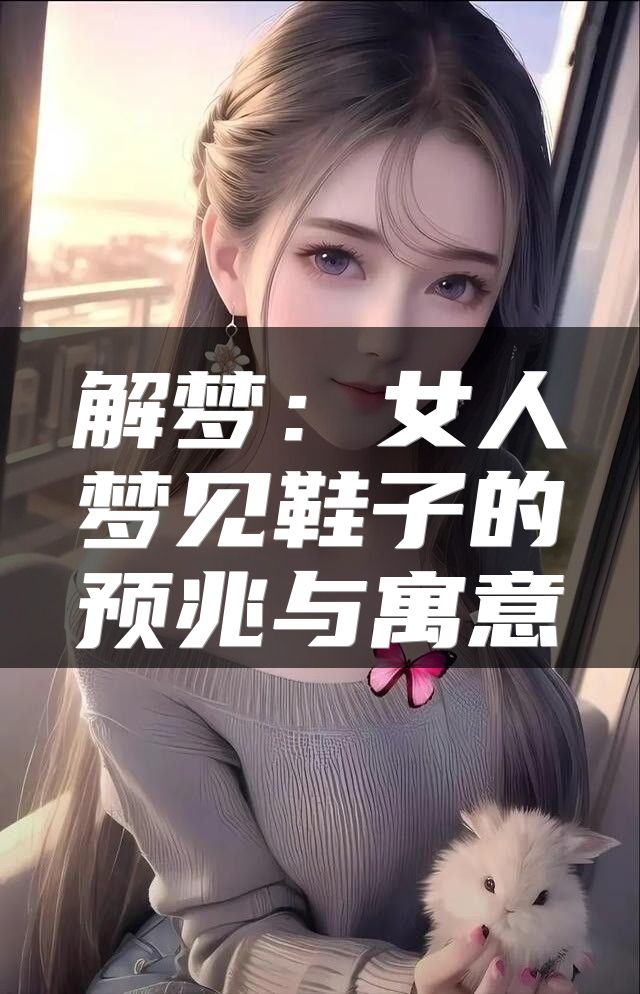 解梦：女人梦见鞋子的预兆与寓意