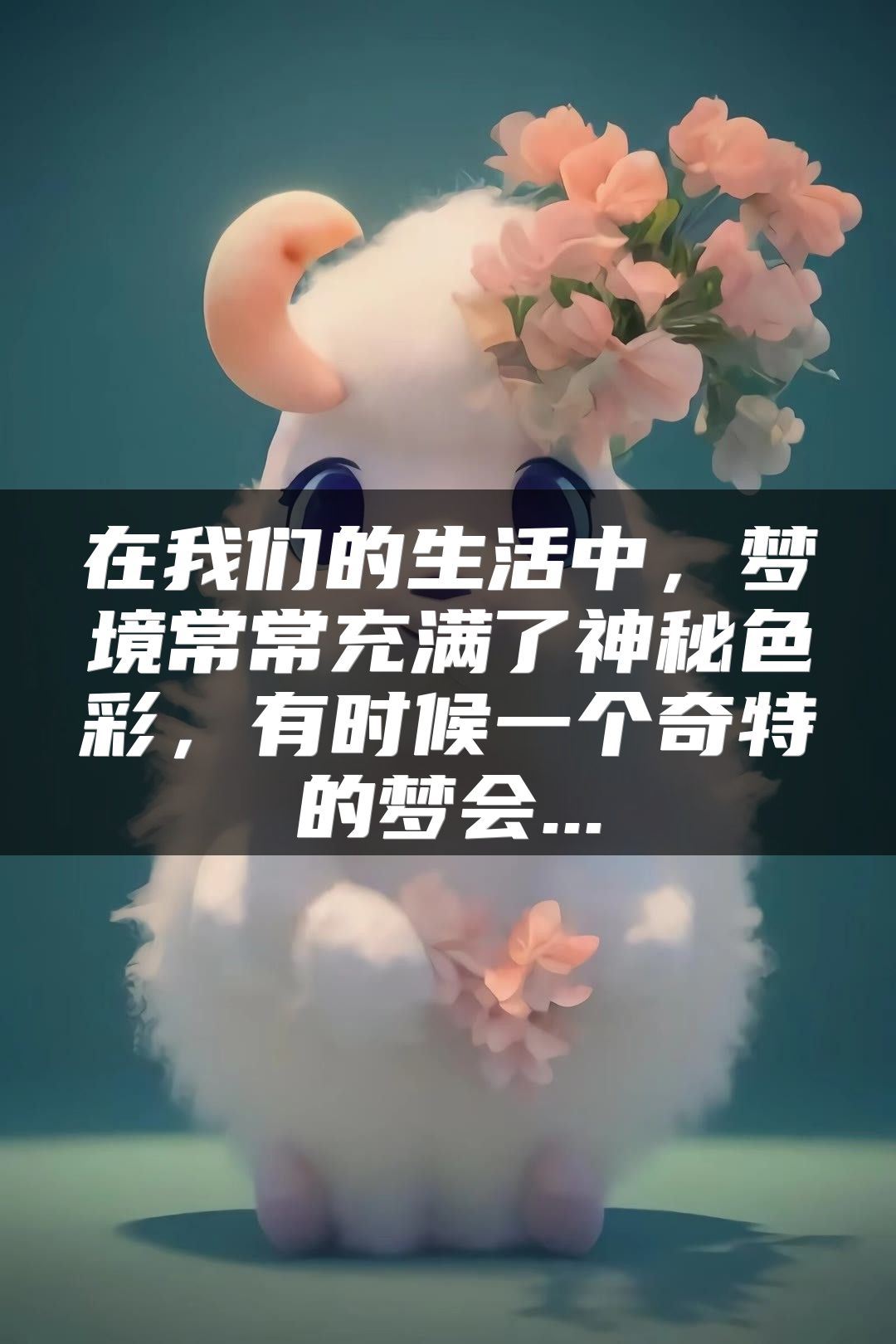 在我们的生活中，梦境常常充满了神秘色彩，有时候一个奇特的梦会...