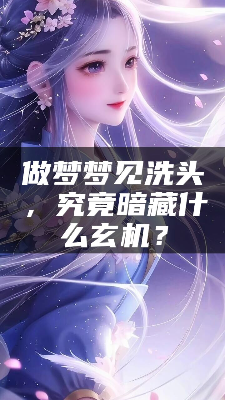 做梦梦见洗头，究竟暗藏什么玄机？