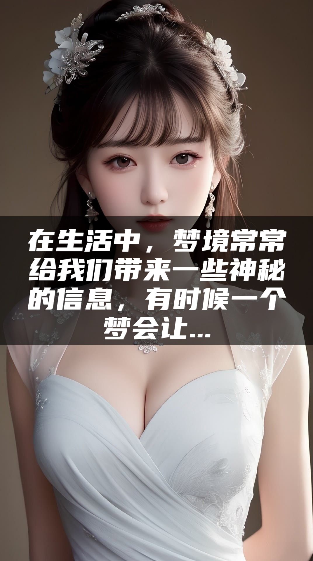 在生活中，梦境常常给我们带来一些神秘的信息，有时候一个梦会让...
