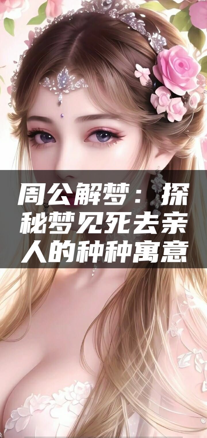周公解梦：探秘梦见死去亲人的种种寓意