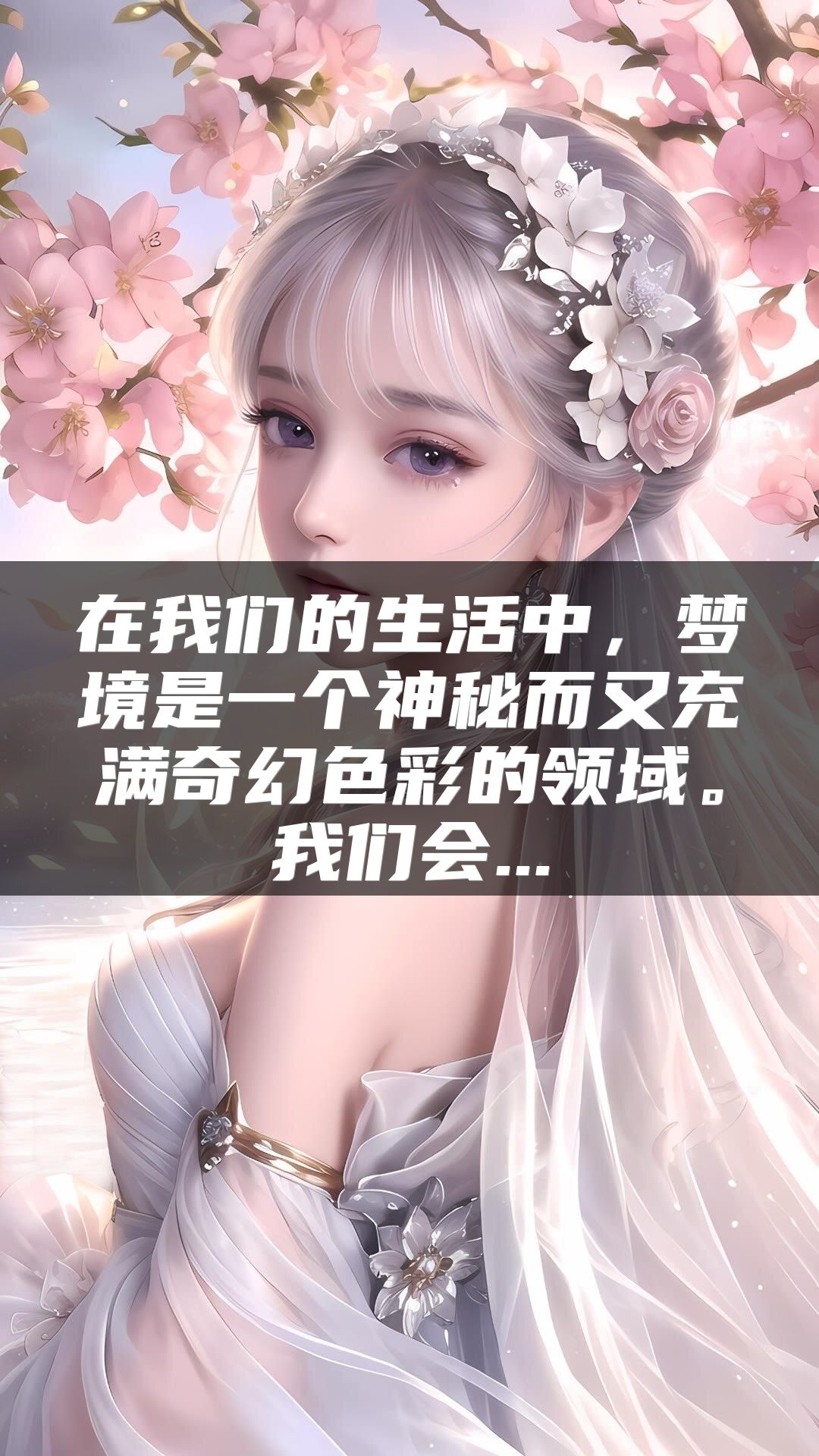 在我们的生活中，梦境是一个神秘而又充满奇幻色彩的领域。我们会...