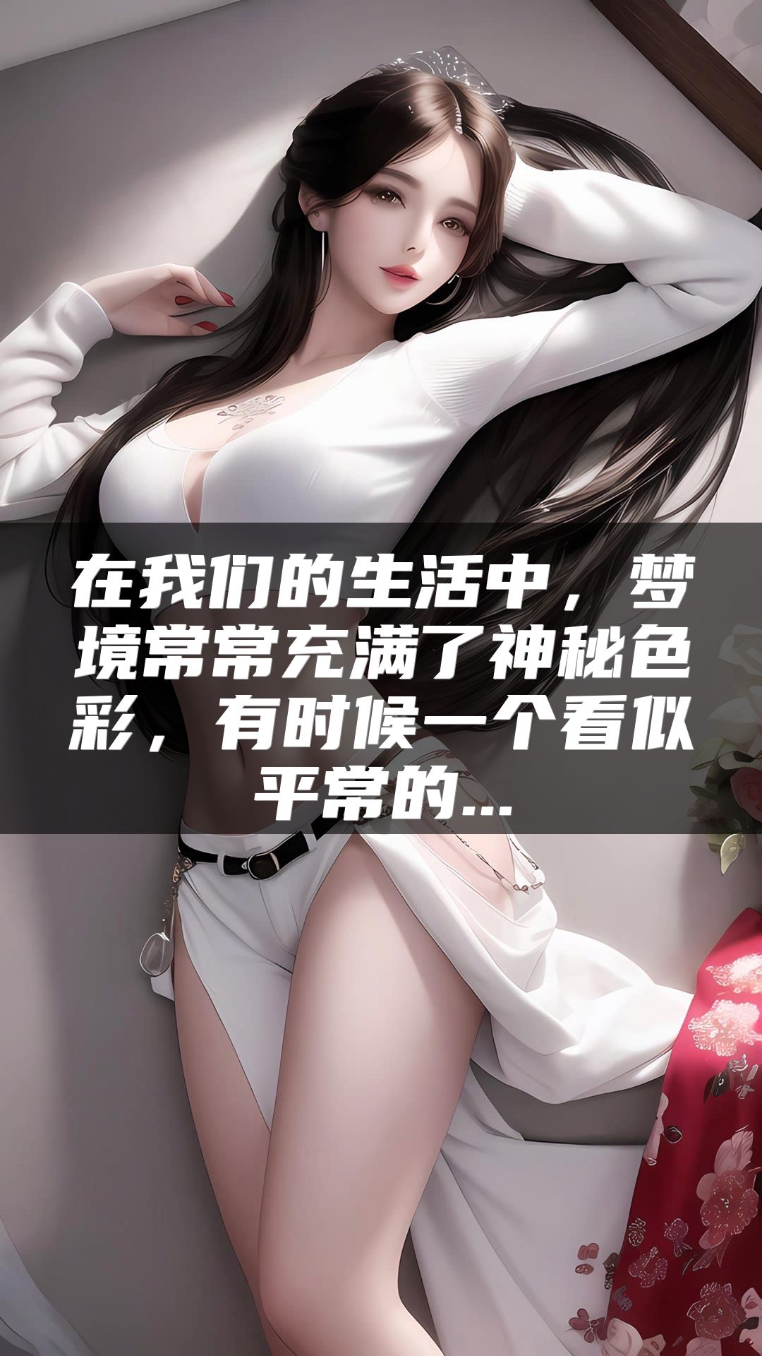 在我们的生活中，梦境常常充满了神秘色彩，有时候一个看似平常的...