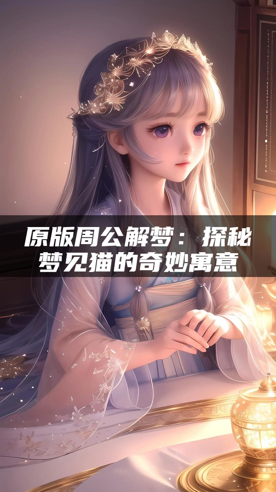 原版周公解梦：探秘梦见猫的奇妙寓意