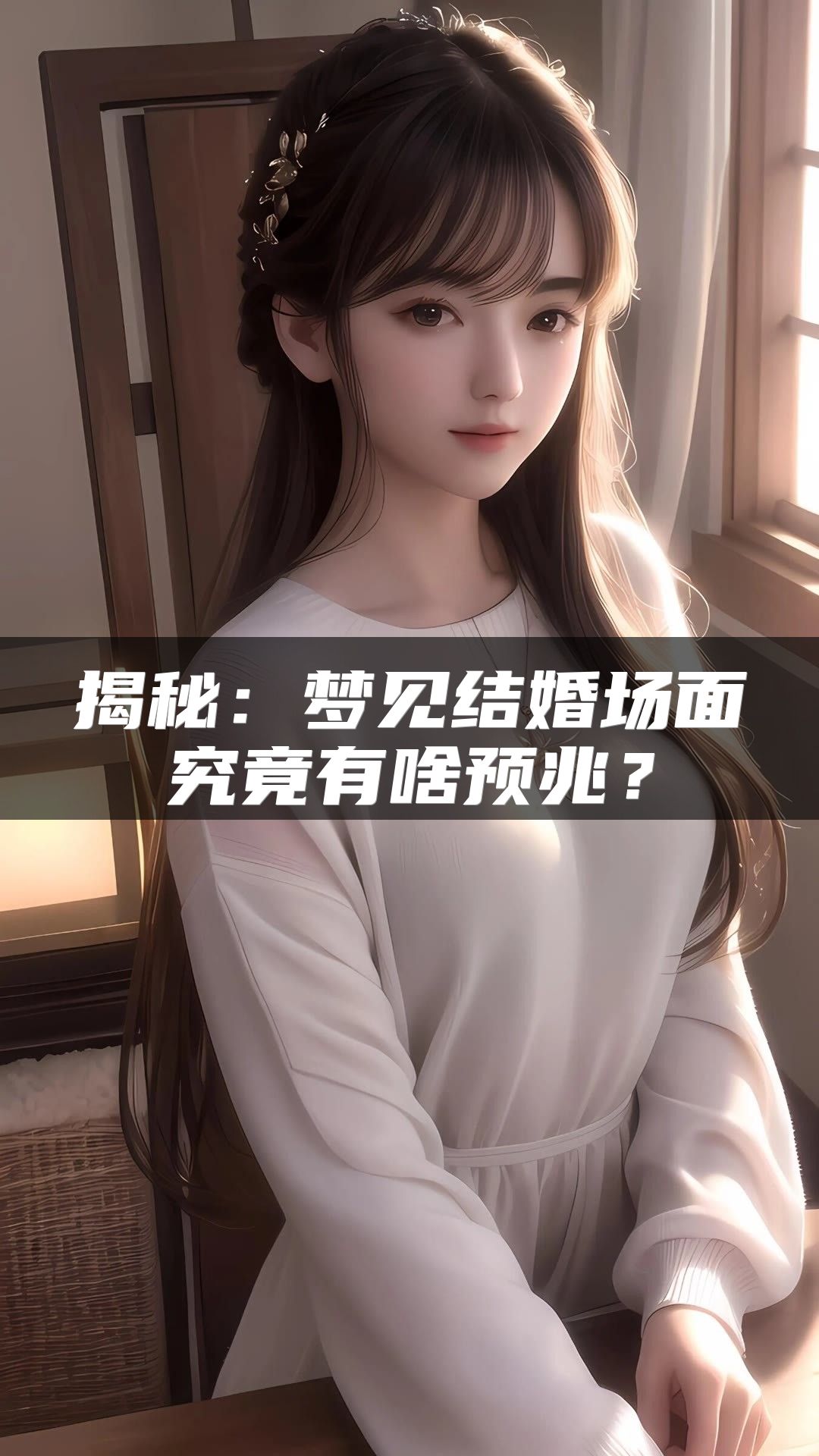 揭秘：梦见结婚场面究竟有啥预兆？