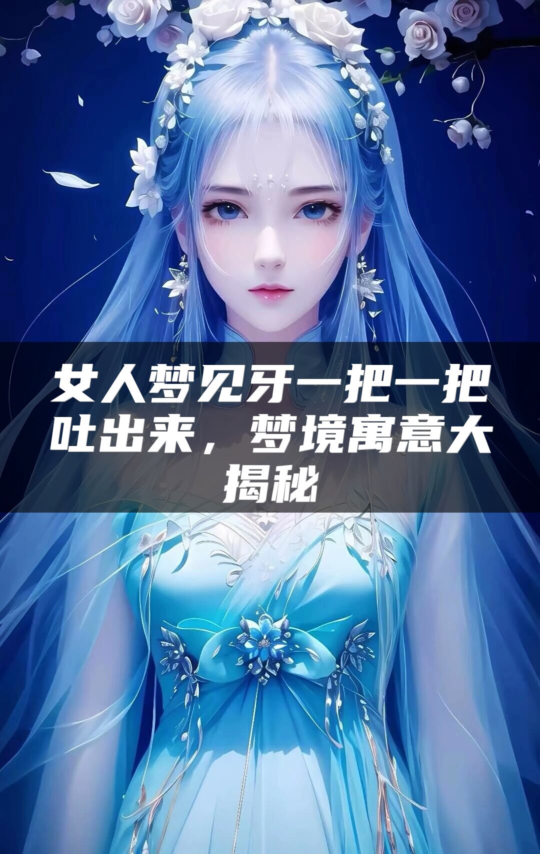 女人梦见牙一把一把吐出来，梦境寓意大揭秘
