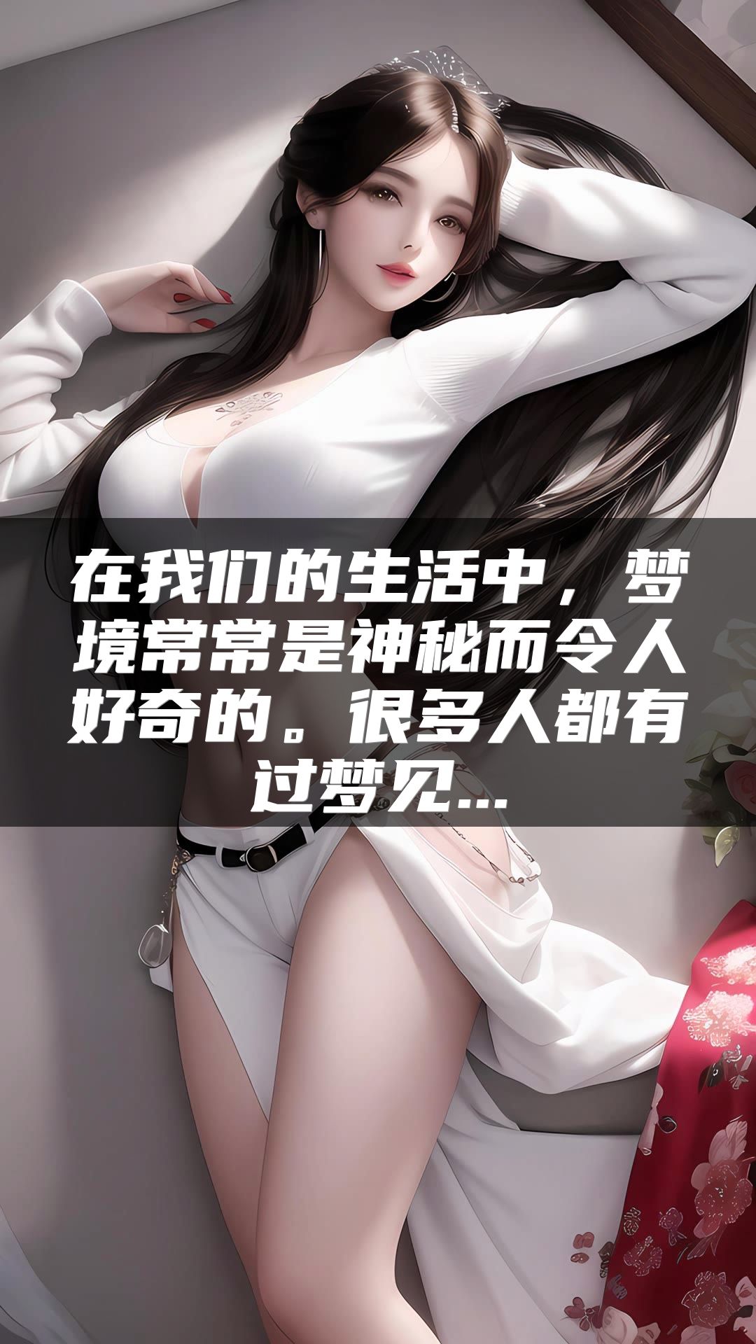 在我们的生活中，梦境常常是神秘而令人好奇的。很多人都有过梦见...