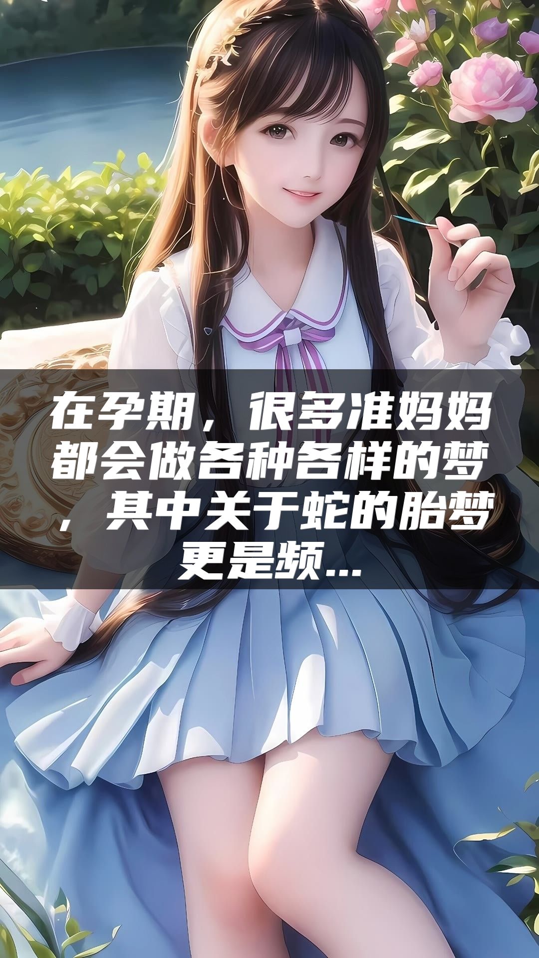 在孕期，很多准妈妈都会做各种各样的梦，其中关于蛇的胎梦更是频...