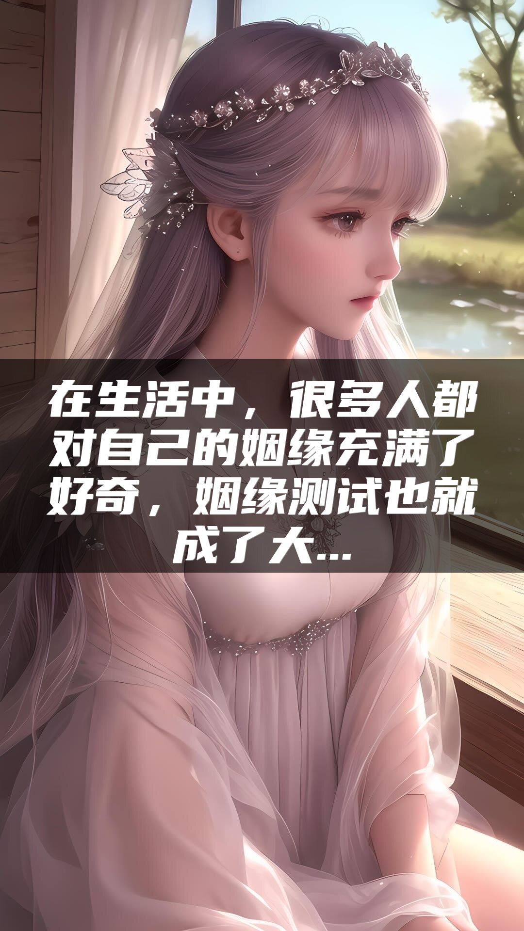 在生活中，很多人都对自己的姻缘充满了好奇，姻缘测试也就成了大...