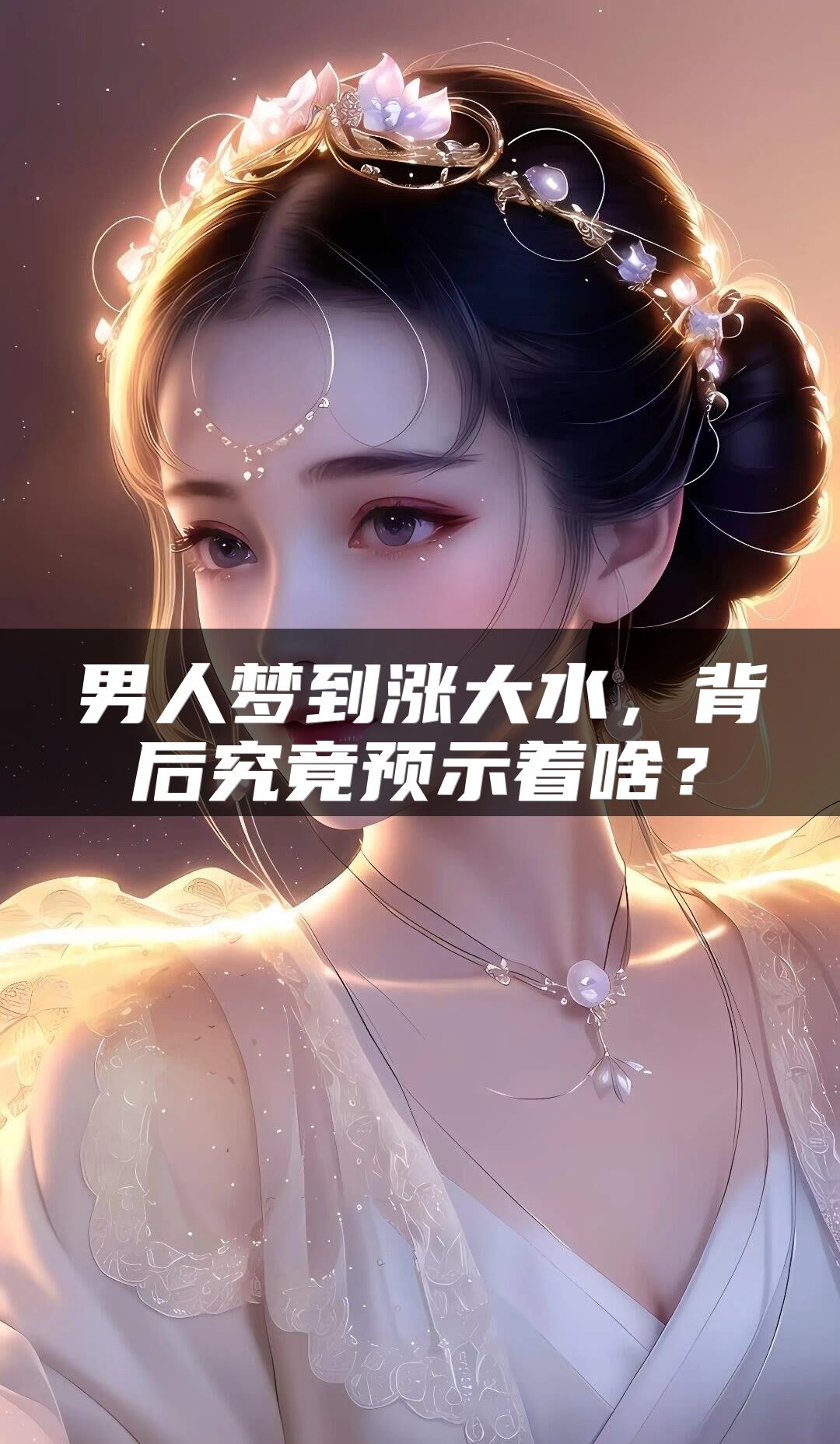 男人梦到涨大水，背后究竟预示着啥？